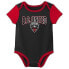 MLS D.C. United Infant 3pk Bodysuit - 3-6M