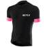 SIXS BIKE3 STRIPES short sleeve jersey Black/Pink, L - фото #2