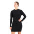 SUPERDRY Backless Bodycon Long Sleeve Short Dress