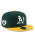 Фото #1 товара Men's Green Oakland Athletics 2023 Jackie Robinson Day 59FIFTY Fitted Hat