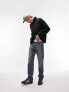 Фото #4 товара Topman oversized 1/4 zip sweatshirt in black