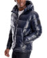 Фото #3 товара Men's Shiny Hooded Puffer Jacket, Created for Macy's