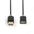 Фото #1 товара Nedis CCBW60010AT20 - 2 m - USB A - USB A - USB 2.0 - 480 Mbit/s - Anthracite
