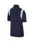 ფოტო #4 პროდუქტის Men's Navy Penn State Nittany Lions Coach Short Sleeve Quarter-Zip Jacket