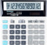 Фото #1 товара Kalkulator Donau Kalkulator biurowy DONAU TECH, 12-cyfr. wyświetlacz, wym. 156x152x28 mm, biały