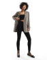 Фото #4 товара Only oversized blazer in taupe