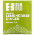 Фото #3 товара Equal Exchange, Органический травяной чай с лемонграссом и имбирем, без кофеина, 20 чайных пакетиков, 30 г (1,05 унции)