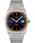 ფოტო #1 პროდუქტის Men's PRX Powermatic 80 Automatic Stainless Steel Bracelet Watch 40mm