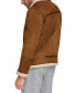 ფოტო #2 პროდუქტის Men's Classic Faux Shearling B-3 Bomber Jacket