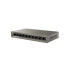 Tenda TEF1110P-8-63W - Unmanaged - Fast Ethernet (10/100) - Full duplex - Power over Ethernet (PoE)