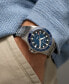 Фото #7 товара Наручные часы Gevril Men's Madison Swiss Automatic Black Leather Watch 39mm.