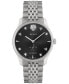 ფოტო #1 პროდუქტის Men's Swiss Automatic G-Timeless Stainless Steel Bracelet Watch 40mm