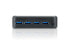 ATEN 4-port USB 3.0 Peripheral Sharing Device - 5 Gbit/s - Micro-USB Type-B - Black - Plastic - 0 - 40 °C - -20 - 60 °C