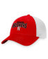 Фото #1 товара Men's Scarlet, White Nebraska Huskers Breakout Trucker Snapback Hat