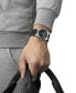 ფოტო #5 პროდუქტის Men's Swiss Automatic PRX Black Rubber Strap Watch 40mm