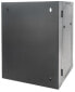 Фото #8 товара Intellinet Network Cabinet - Wall Mount (Double Section Hinged Swing Out) - 15U - Usable Depth 425mm/Width 540mm - Black - Assembled - Max 30kg - Swings out for access to back of cabinet when installed on wall - 19",Parts for wall install (eg screws/rawl plugs) not