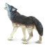 Фото #3 товара Фигурка Safari Ltd Gray Wolf Howling Figure Life Cycle of a Gray Wolf (Цикл жизни серого волка)