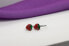 Charming silver earrings Strawberries EA436W