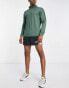 Фото #6 товара adidas Training Strength Warm long sleeve mock neck t-shirt in green