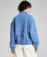 Фото #2 товара Women's Washed Quilted Zip-Front Jacket, Created for Macy's