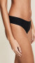 Фото #2 товара Commando 257050 Women's Butter Mid Rise Thong Midnight Underwear Size S