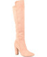 ფოტო #1 პროდუქტის Women's Dominga Wide Calf Boots