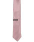 Men's Solid Tie & 1" Tie Bar Set