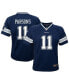 Toddler Boys and Girls Micah Parsons Navy Dallas Cowboys Game Jersey