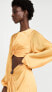 Фото #4 товара Andrea Iyamah Women's Behati Cropped Top, Yellow, Size Large