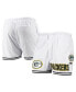 Фото #1 товара Men's White, Black Green Bay Packers Mesh Shorts