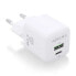 Фото #2 товара AISENS ASCH-25W2P014-W USB-A And USB-C Wall Charger