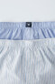 8-14 years/ pack of two poplin boxers