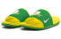 Фото #3 товара Nike College Offcourt "Oregon" 运动拖鞋 绿黄 俄勒冈 / Спортивные тапочки Nike College Offcourt "Oregon" DA4853-300