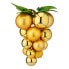 Фото #1 товара Ёлочный шарик виноград Позолоченный Пластик 18 x 18 x 28 cm