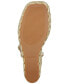 ფოტო #5 პროდუქტის Women's Portofino Strappy Platform Wedge Sandals