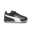 Фото #1 товара Puma Turin 3 Lace Up Toddler Boys Black Sneakers Casual Shoes 38443204
