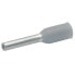 Klauke 166GR - Grey - Male - Straight - Copper - Polypropylene (PP) - Tin - 2.5 mm
