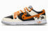 Фото #2 товара 【定制球鞋】 Nike Dunk Low 野鹤制造 复古风主题 解构双鞋带 低帮 板鞋 男款 黑米橙 特殊礼盒版 / Кроссовки Nike Dunk Low DJ6188-003