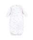 ფოტო #5 პროდუქტის Baby Boys Fleece Gown 3pk, Unicorn, 0-6 Months