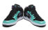 Jordan Air Jordan 1 Mid 中帮 复古篮球鞋 GS 绿紫 / Кроссовки Jordan Air Jordan 555112-309