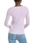 Фото #2 товара Sofiacashmere Pointelle Scoop Neck Cashmere Sweater Women's