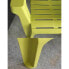Фото #4 товара Садовое кресло IPAE Progarden Dolomiti лимонный полипропилен (75 x 86 x 86 cm)