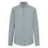 HACKETT Melange Texture long sleeve shirt