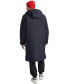 Men's Long Side Line Hooded Jacket