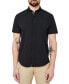 ფოტო #1 პროდუქტის Men's Slim Fit Non-Iron Solid Performance Stretch Button-Down Shirt