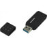 Фото #2 товара GoodRam UME3 - 64 GB - USB Type-A - 3.2 Gen 1 (3.1 Gen 1) - 60 MB/s - Cap - Black