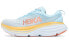HOKA ONE ONE Bondi 8 邦代8 低帮 跑步鞋 女款 蓝色 宽版 / Кроссовки HOKA ONE ONE 1127954-SSCA