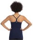Фото #2 товара Топ спортивный American Fitness Couture для женщин со встроенным бюстгальтером, модель Racerback Y