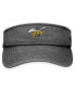 ფოტო #2 პროდუქტის Men's Black Alabama State Hornets Terry Adjustable Visor