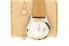 Fossil Women's ES3771SET Perfect Two Piece Set Beige Bangle Boyfriend Watch